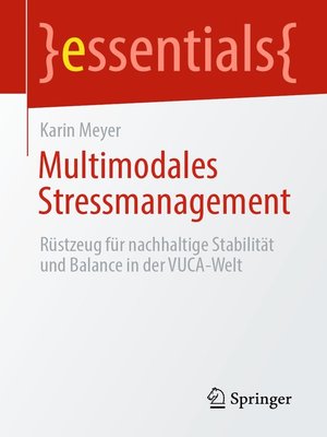 cover image of Multimodales Stressmanagement
